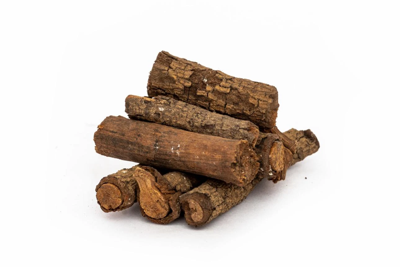 Mulethi Rhizome (Glycyrrhiza glabra) used in QoughSOL